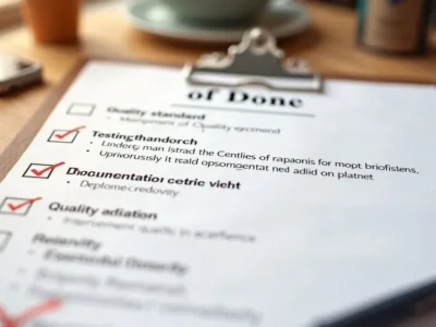 Definicja Ukończenia: Lista Kontrolna i Jej Znaczenie
