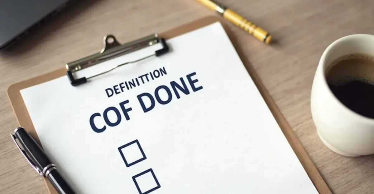 Definicja Ukończenia: Lista Kontrolna i Jej Znaczenie